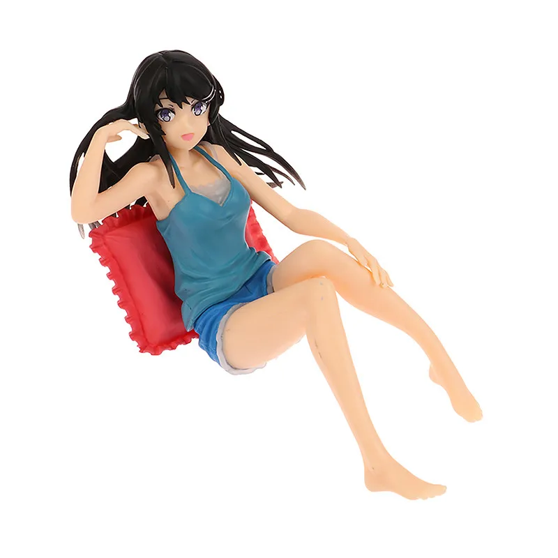 

8cm Anime Rascal Does Not Dream Of Bunny Girl Senpai Action Figure Sakurajima Mai Sexy Girl Doll PVC Collectible Model Toy
