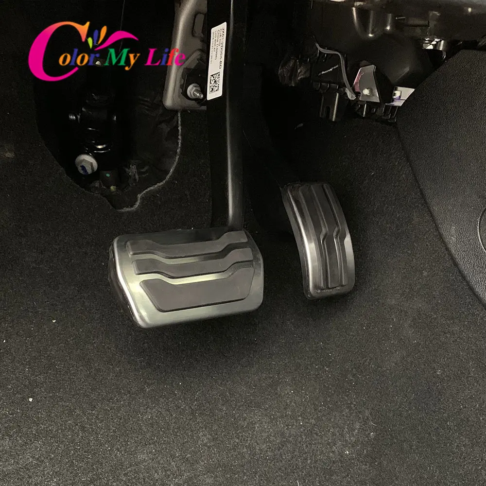 Car Accessories Car Pedals Pedal Cover Stainless Steel Pedal Cover For Ford Focus 2 3 4 MK2 MK3 MK4 RS ST 2005-Kuga Escape 2009 -