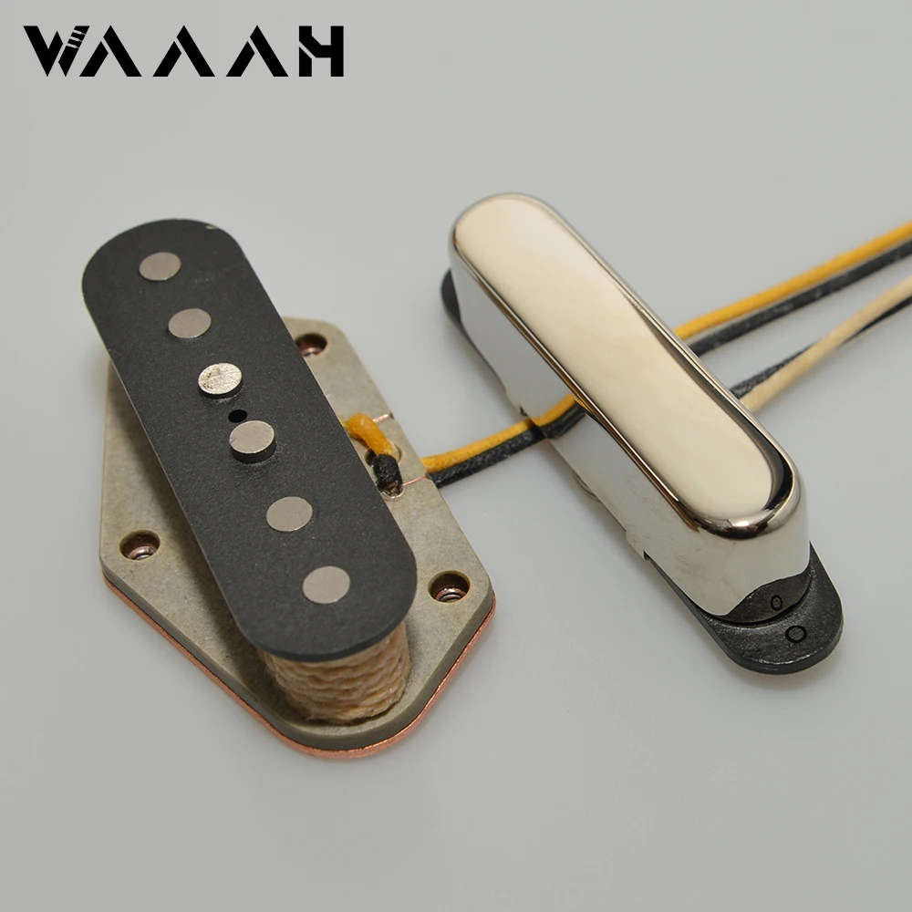 Vintage Tele 1964 Pickup Alnico 3 Stagger Pole 7.4k Bridge