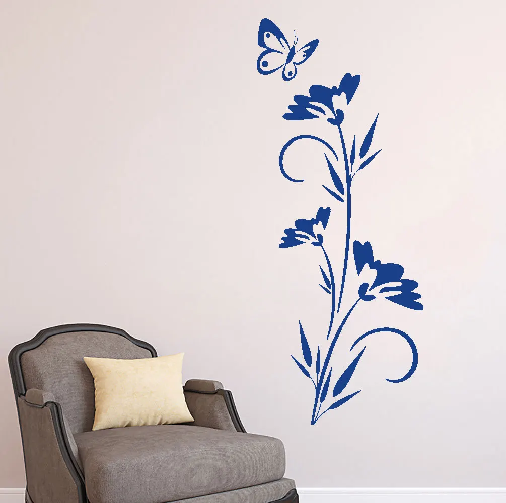 

Fridge Magnet Living Room Decoration Flower Vine Refrigerator Stickers PVC Material Wall Sticker DW22320