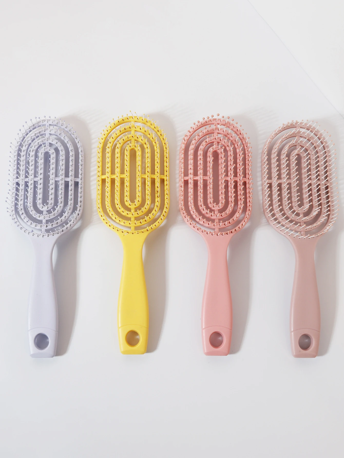 Relaxing Elastic Massage Comb Scalp Massage Brush For real hair wigs
