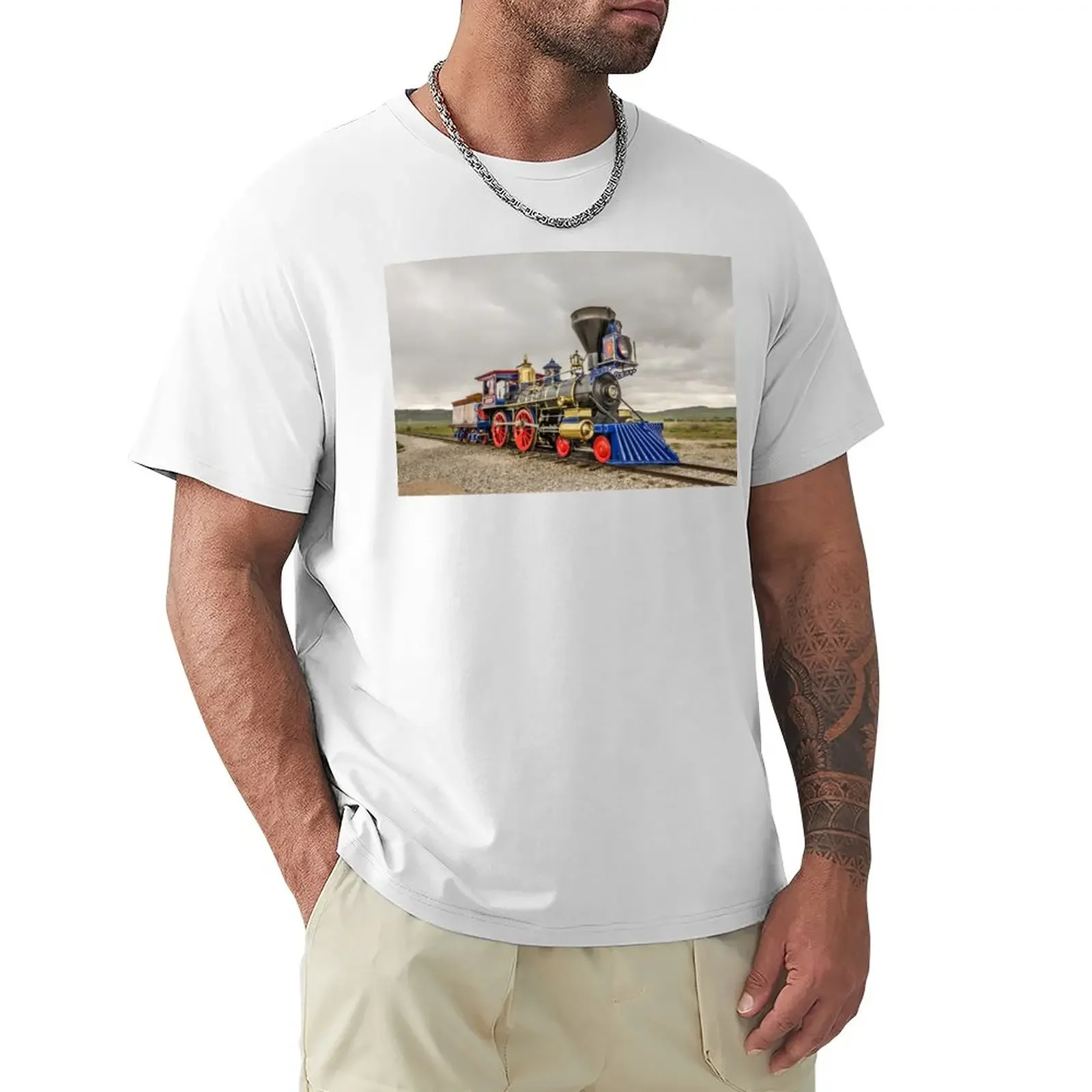 

Steam Locomotive Jupiter T-Shirt sweat funnys clothes for men