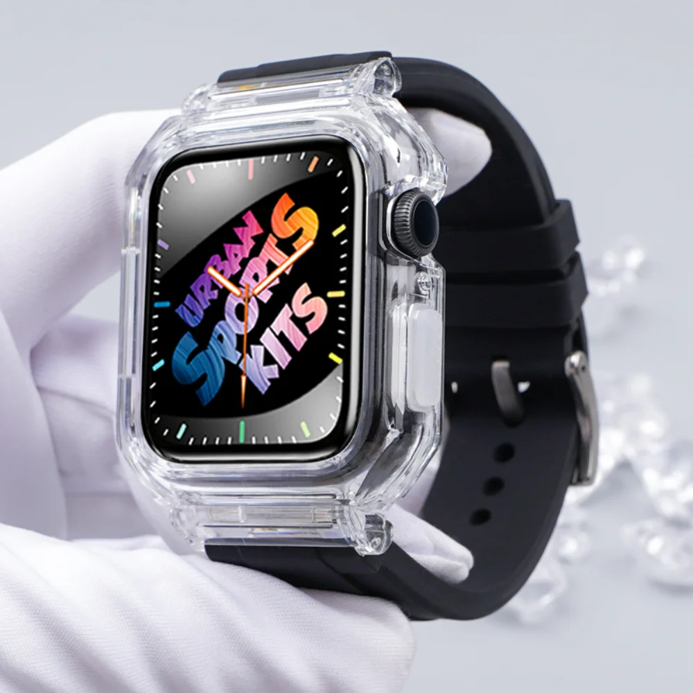Ǹ Ʈ   ̽,  ġ 8/7 45mm/41mm Correa iWatch 6/5/4/3/SE 44mm/42mm/40mm/38mm, ȣ Ŀ