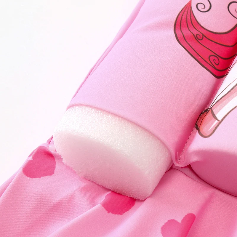 الطفو الكرتون ملابس السباحة فتاة قطعة واحدة