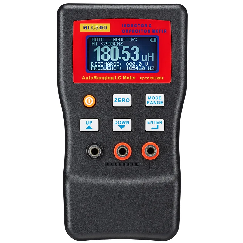 MLC500 High precision automatic range capacitance and inductance meter anti burn digital capacitance tester 6