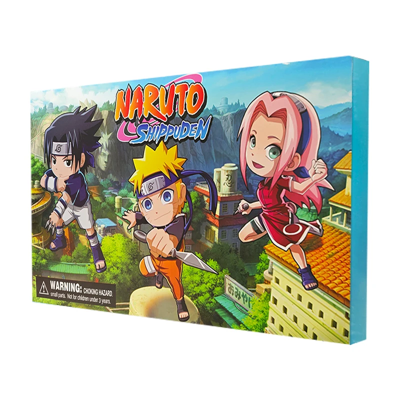 24 Stücke Adventskalender Weihnachtsbox Anime Naruto Figur Aktion Puppe Auto Itachi Halloween Spielzeug Füllen Mini Kinder Mädchen Junge Geschenk 2026 – Detail 2