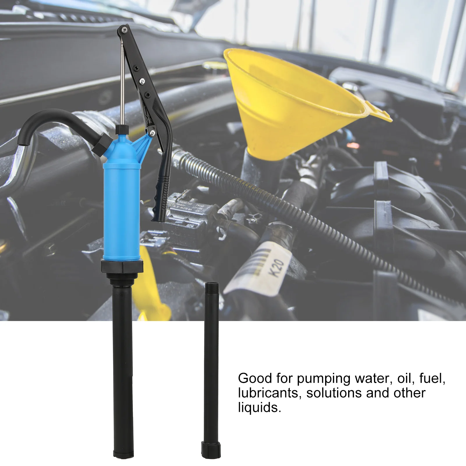 Barrel Drum Pump Manual Adjustable for Conveying Fuel Liquids 55 Gallons
