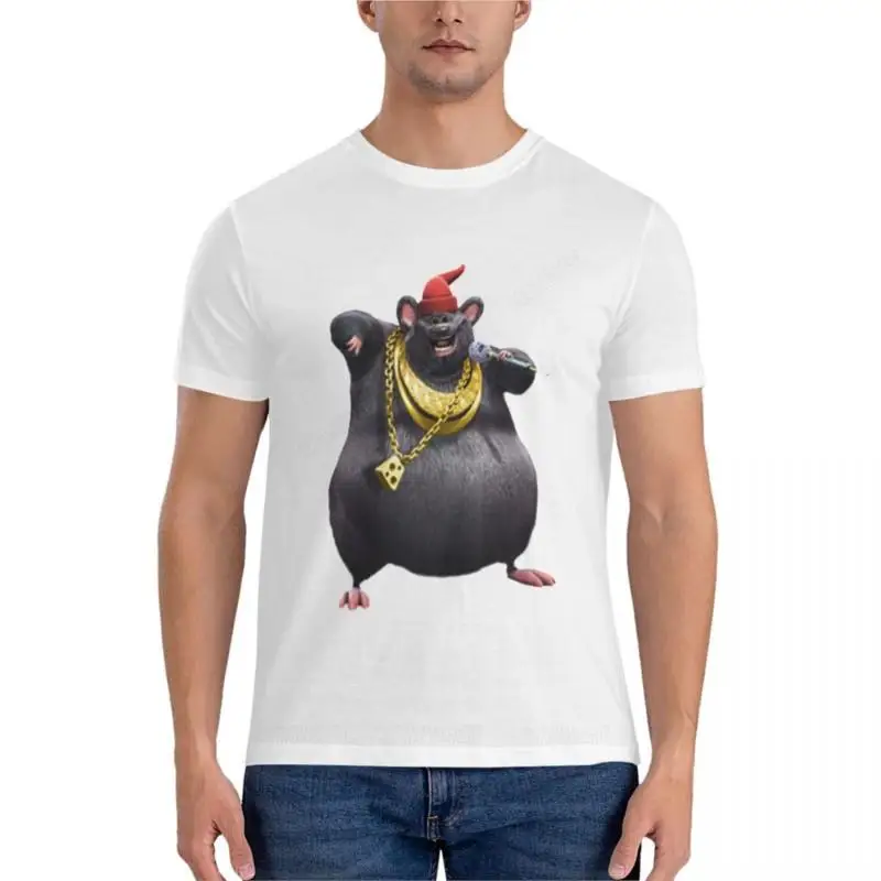 

Мужская хлопковая футболка BIGGIE с сыром, футболки для мужчин, мужская футболка, Мужская Черная футболка