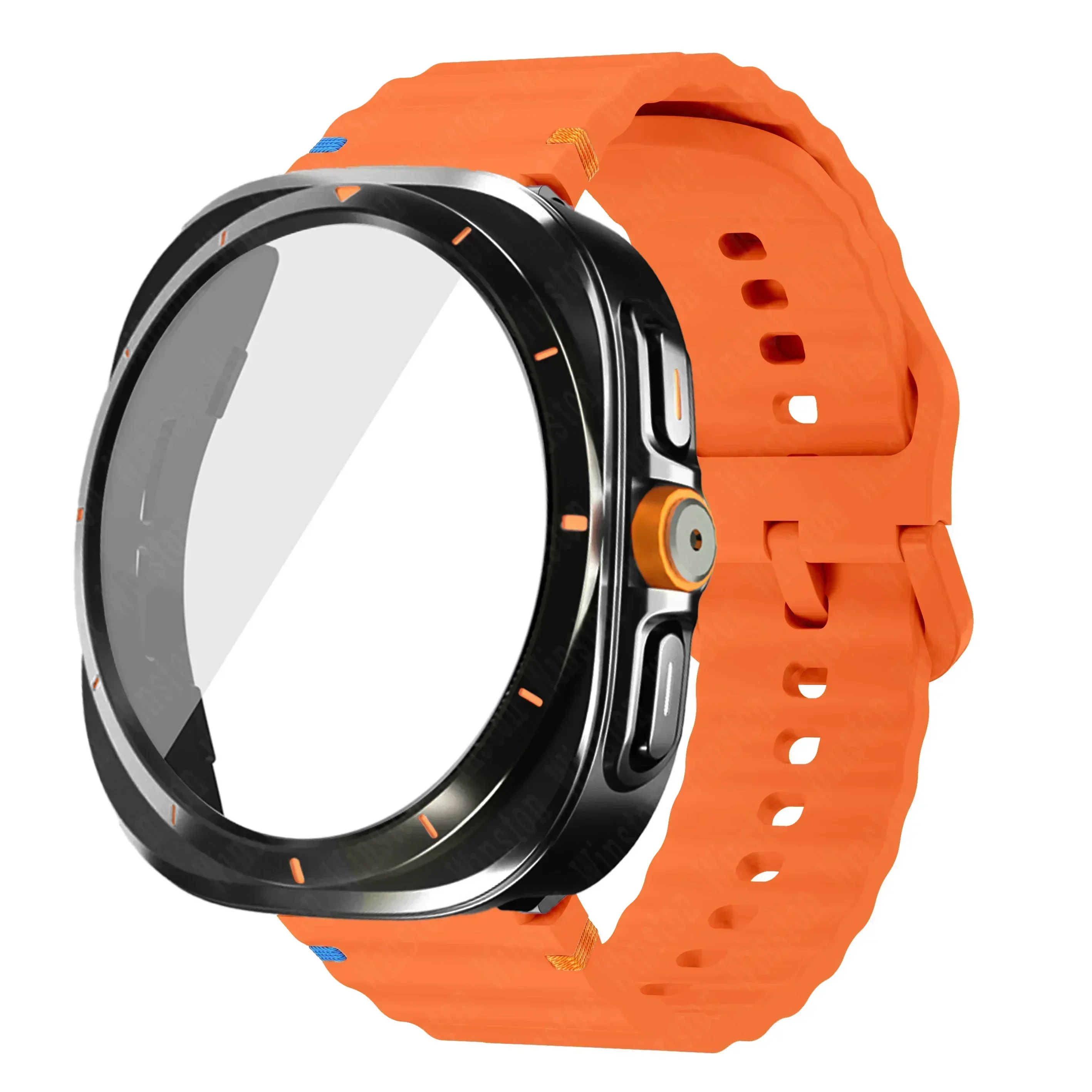 Orange  Black