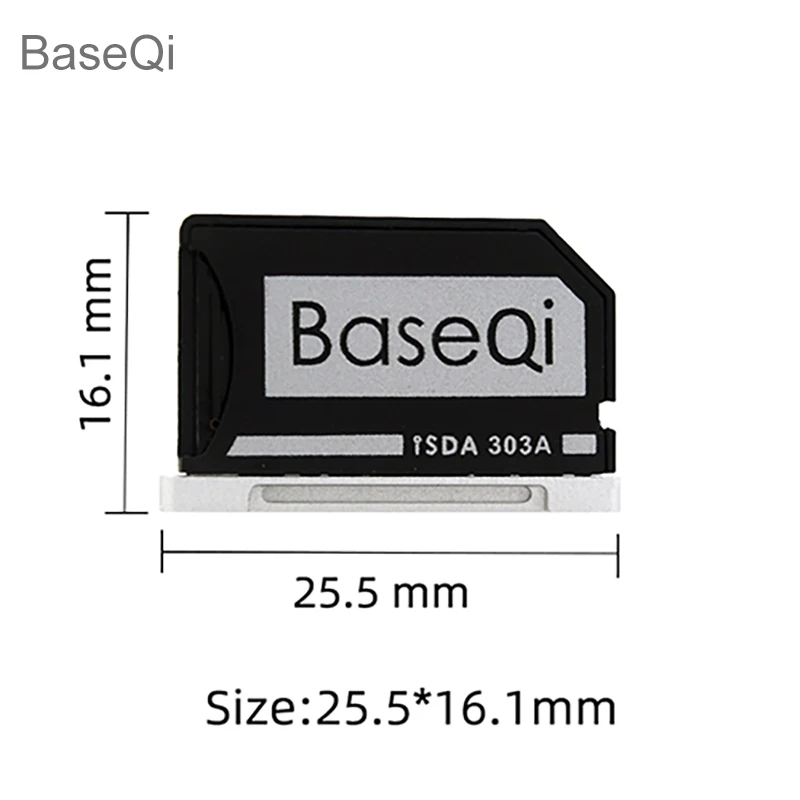 para Macbook Pro Retina13inch Year2013 2022 2022 Baseqi Adaptador de Cartão Micro sd de Alumínio Mac - Imagem 2