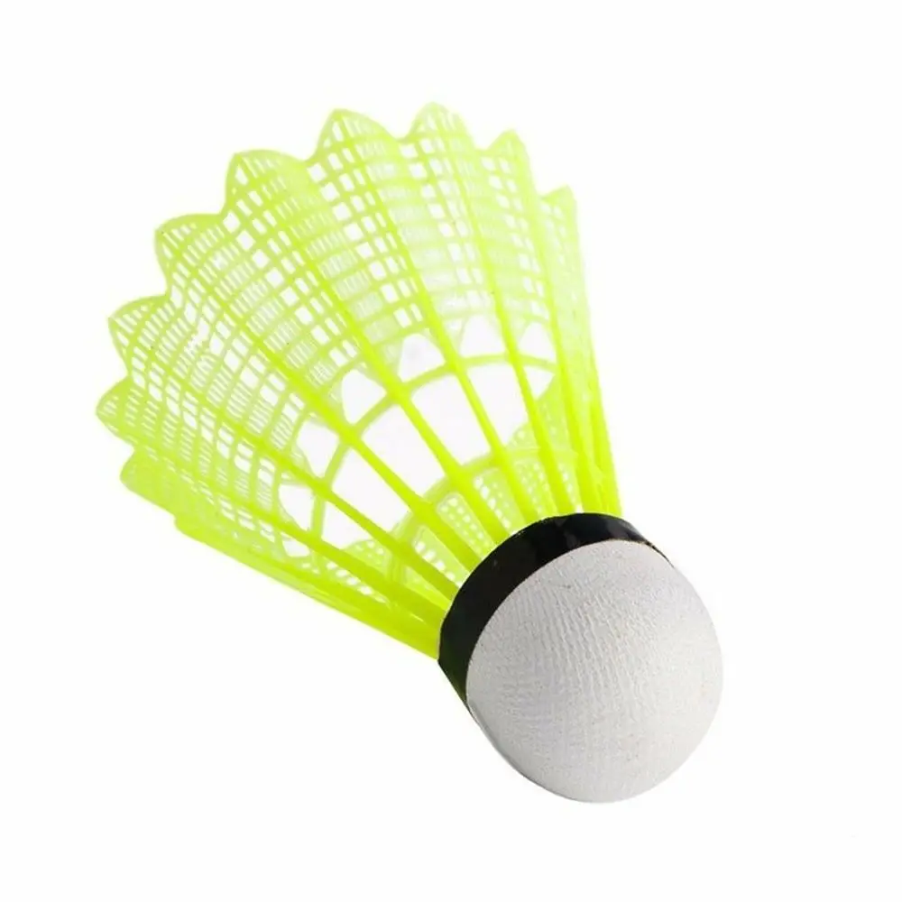 

3/6/12Pcs Homehold Durable Indoor Sports Nylon Plastic Badminton Shuttlecocks Training Balls