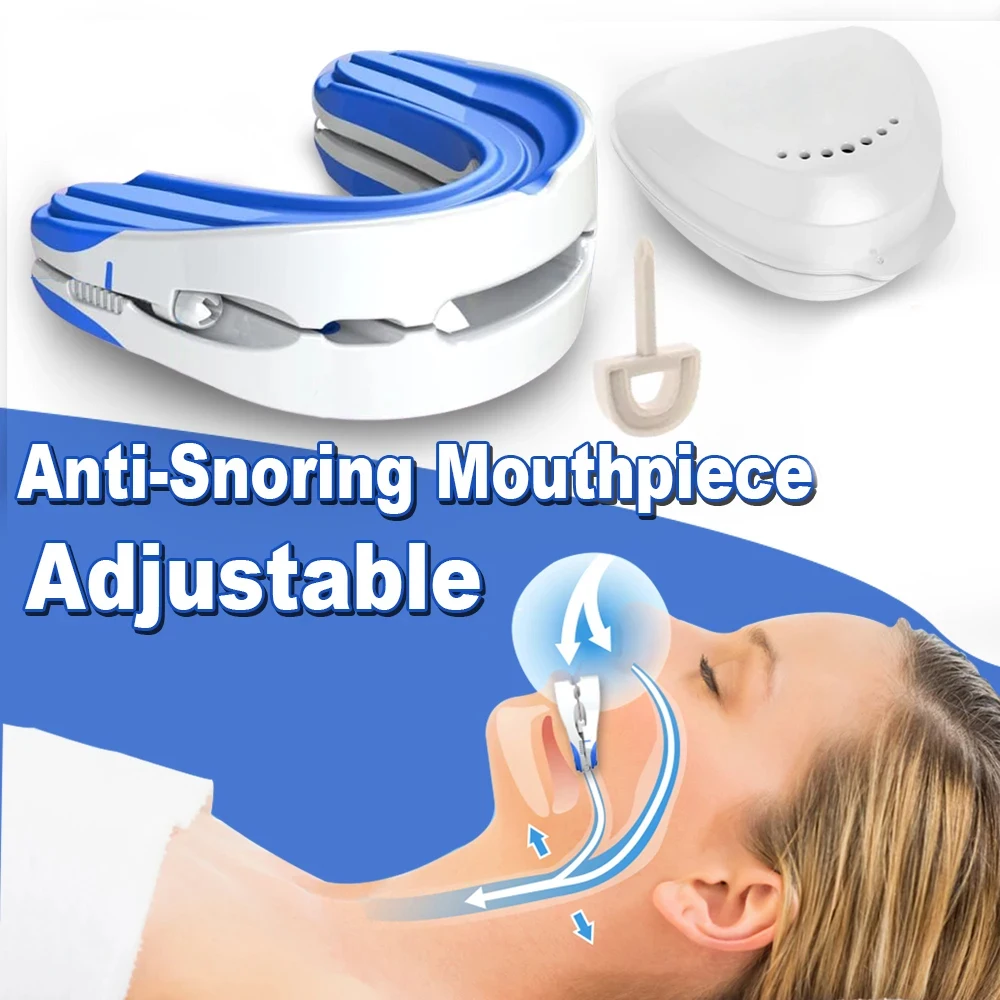 AdjustableAntiSnoringMouthGuardBracesAntiSnoringDeviceMan
