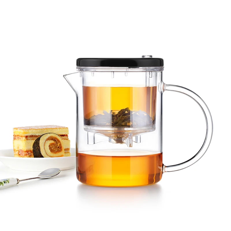 SAMADOYO cup insulation separation bubble teapot heat-resistant glass teapot simple filter tea cup