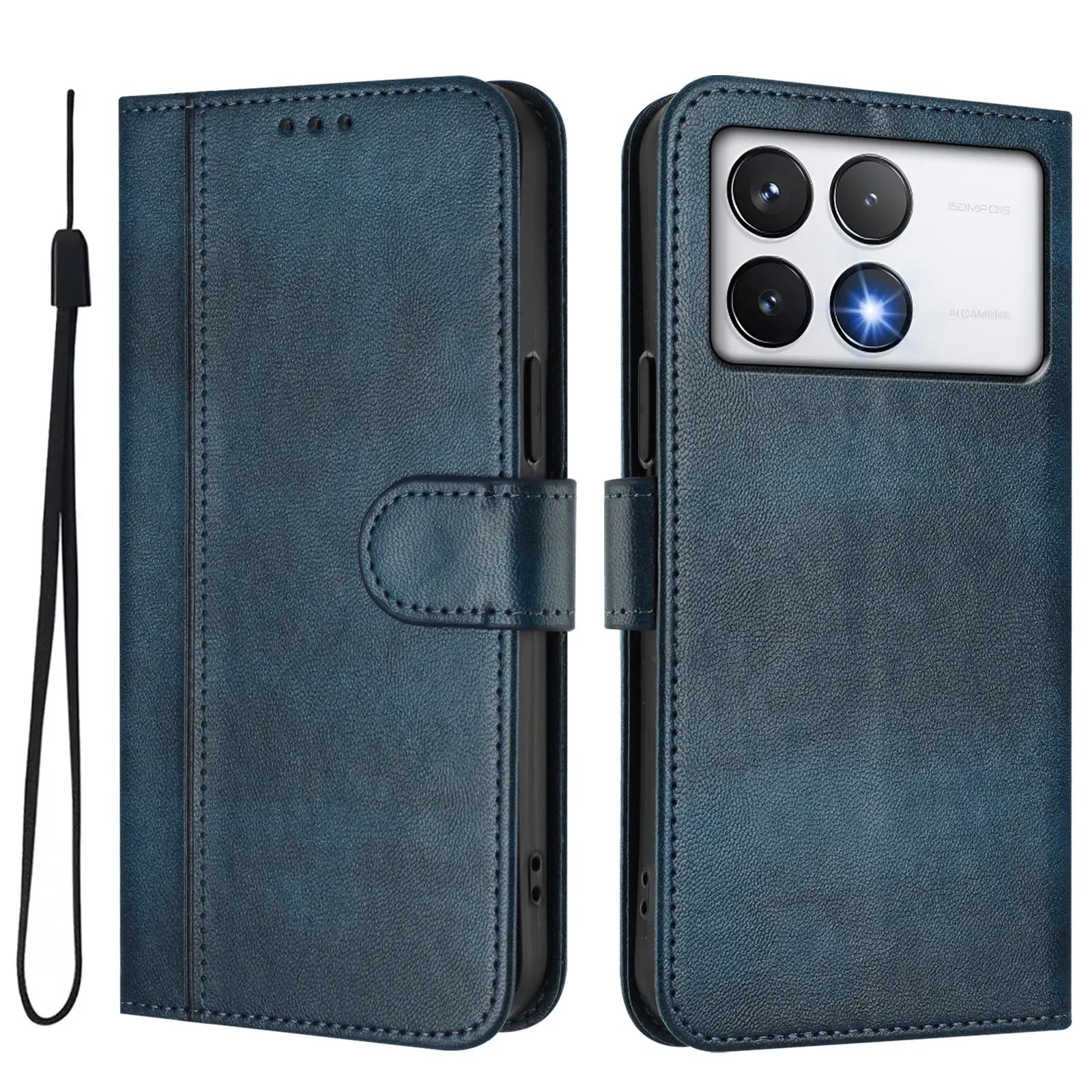 Luxury Magnetic Flip Case Leather Wallet Phone Cover