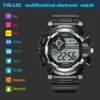 YIKAZE Kids Watches Fashion Luminous Waterproof Alarm Clock  Watches Boys and Girls Student Smart Electronic Watch Gift 6