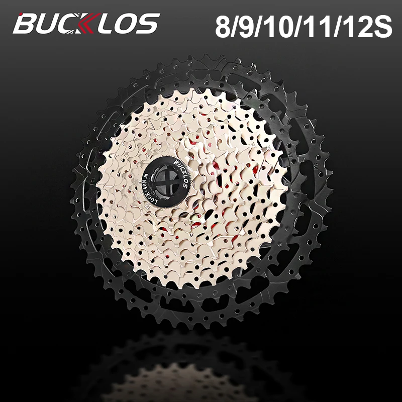 Bicycle Cassette BUCKLOS 8/9/10/11/12 Speed 36T/40T/42T/46T/50T/52T for SHIMANO HG K7