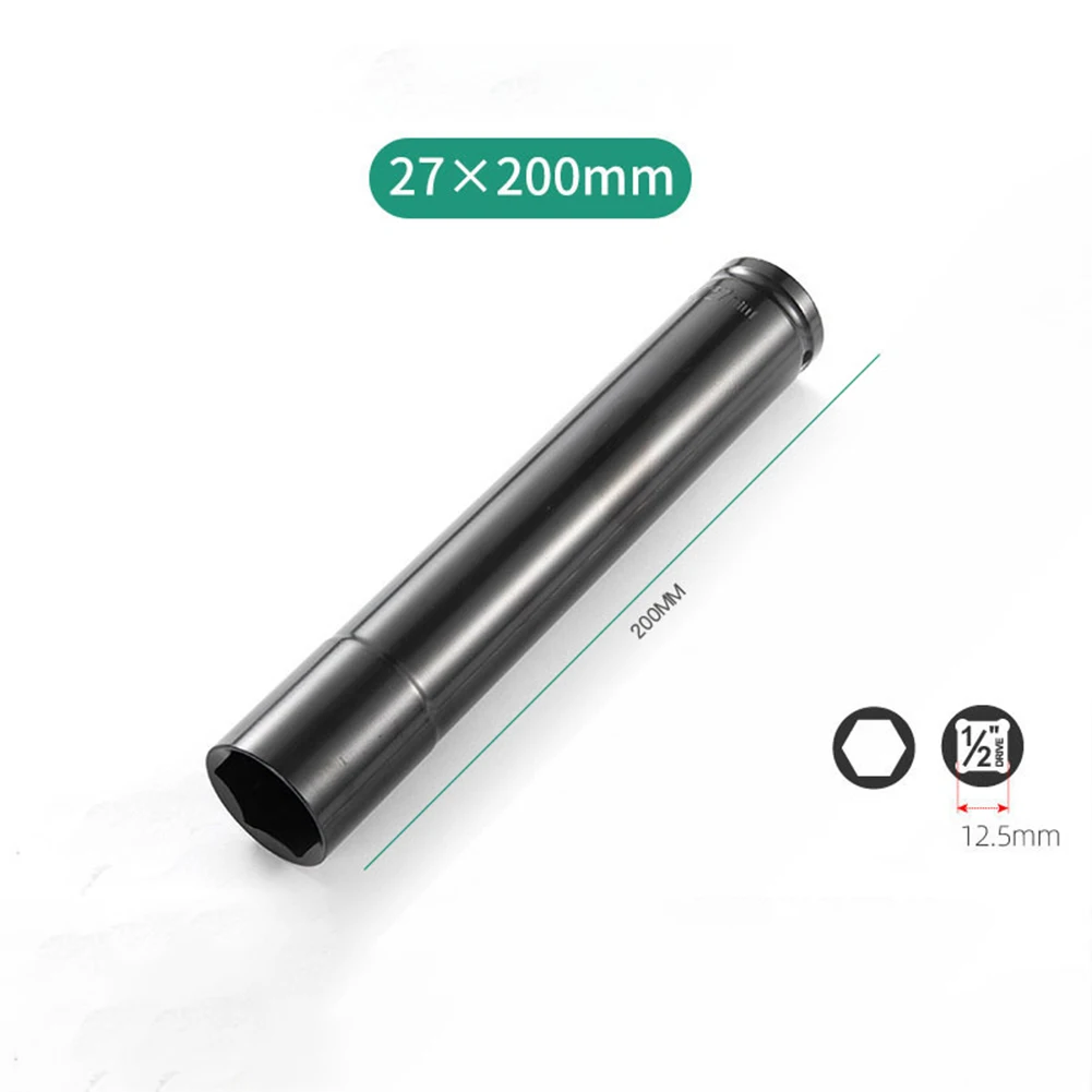 200 mm Innensechskantschlüssel mit tiefer Impacts, 1/2-Zoll-Antriebsadapter, Überlänge, Innensechskantschlüssel für elektrische Impacks, Spezialwerkzeug – Detail 39