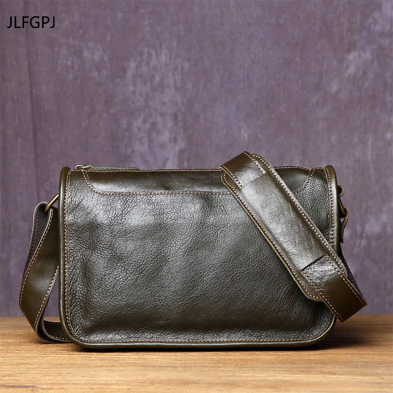 Men's Retro Genuine Leather Super Large Capacity First Layer Cowhide Leather Hand Luggage Bag main image 1