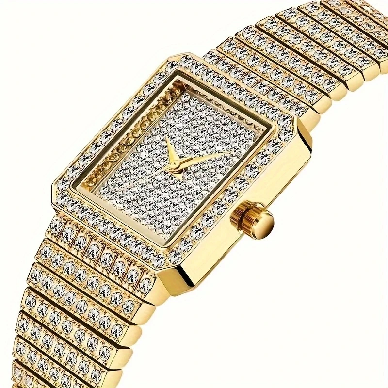 Diamond Women Watches Gold Watch Ladies Wrist Watches Luxury Brand Rhinestone Womens Bracelet Female Relogio Feminino women watches