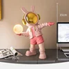 36cm Astronaut Night Light Resin Statue Decoration Bedroom Bedside Children's Room Light Adjustable Light Spaceman Sculpture 3