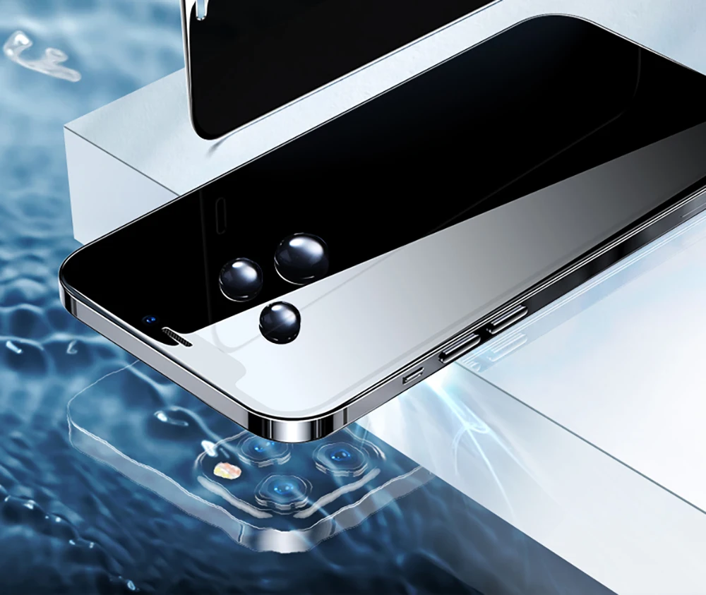 Protector de pantalla de privacidad para iPhone 14 PRO MAX, cristal  antiespía para iPhone 13, 12, 11, XS Max, XR, 7, 8 Plus, SE 2022, 3 uds. –  Los mejores productos en la tienda online Joom Geek