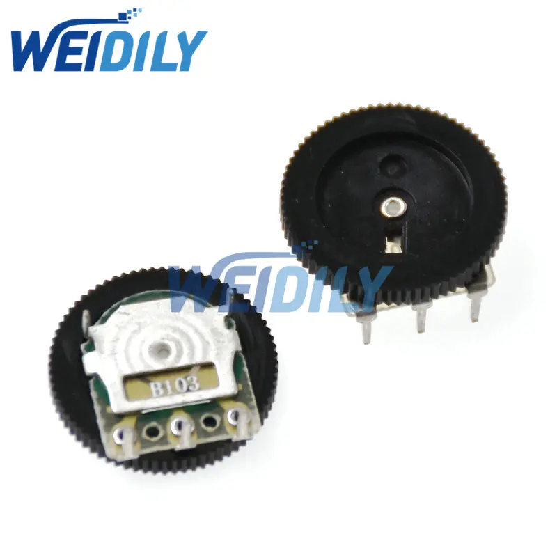 10PCS 16*2mm Single Gear Tuning Potentiometer B102 B103 B203 B503 B1K B10K B20k B50K 3Pin Dial Potentiometer New