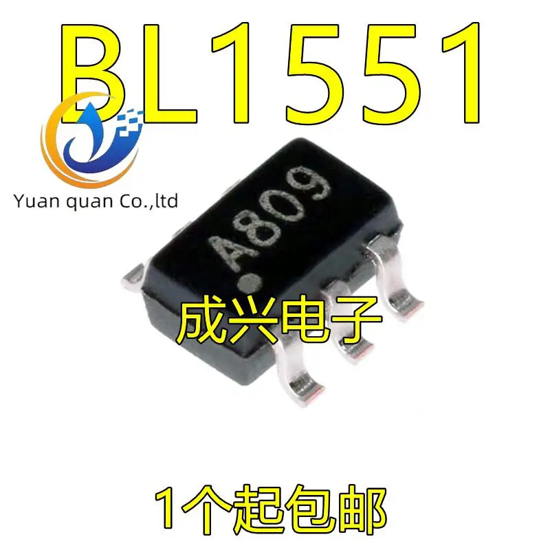 

30pcs original new BL1551 SPDT on resistance 2.7 Ω analog switch chip SOT-363