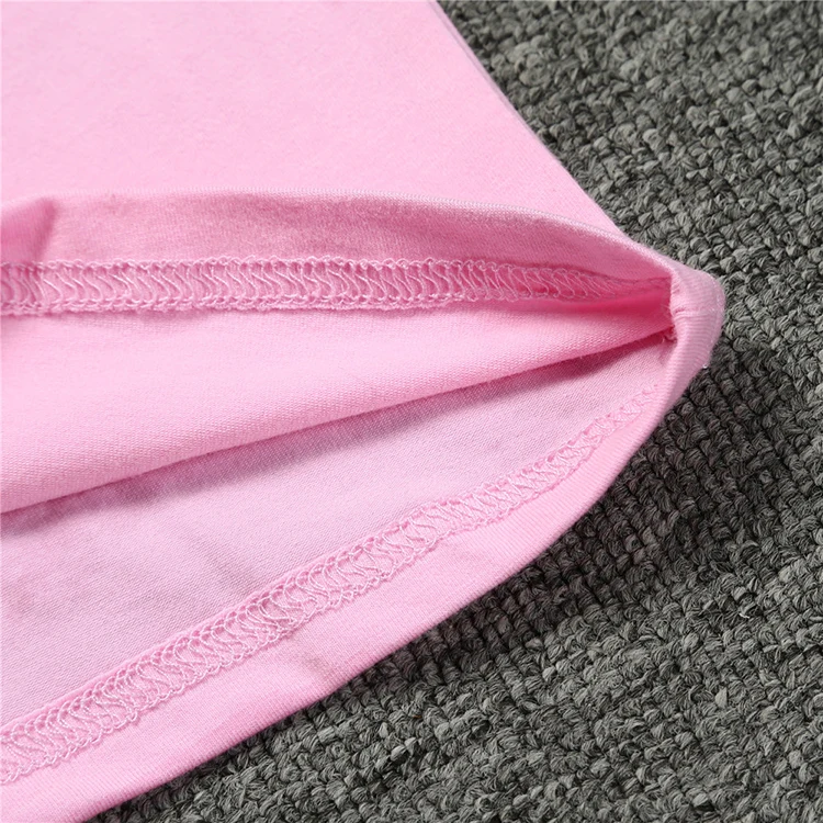 Newborn Girls Summer Cotton Kids Short Sleeve T-Shirts 7 Colors Tops Clothes