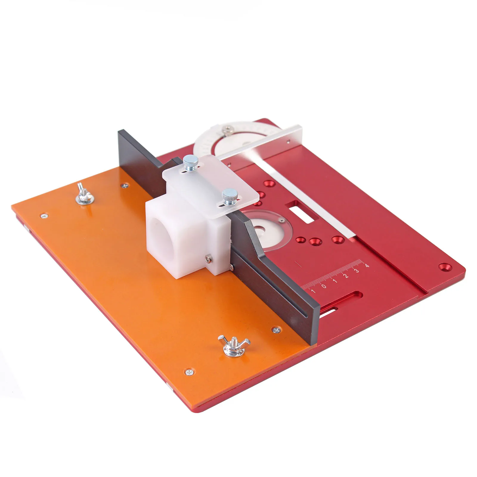 For Makita RT0700C Trimmer Woodworking Bench Aluminum Router Table Insert Plate