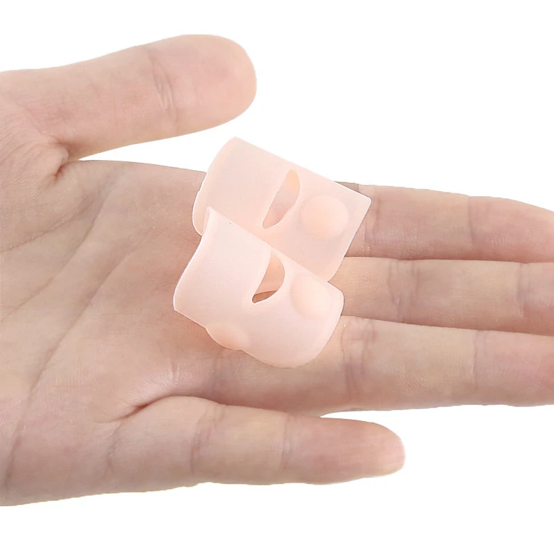 1Pair Gel Silicone Ingrown Toenail Correction Invisible Ingrown Toe Nail Straightening Clip Brace Treatment Foot Care Tools