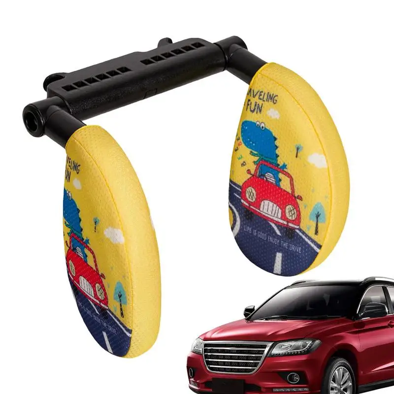 

Автомобильная подушка, подголовник, Автомобильная подушка для сна для поддержки шеи, U-образная подушка для отдыха на голове для автомобиля, регулируемая опора для головы на автомобильное сиденье