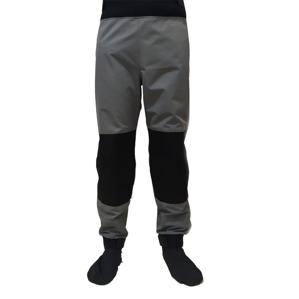 WOYANG Botas de pesca de tela impermeable para hombre, pantalones