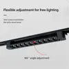 3-wire Long LED Track Light 10W 20W 30W 40W LED Flood Grille Guide Lamp Spotlight Indoor Lighting Fixture Home Decor Floodlight 2