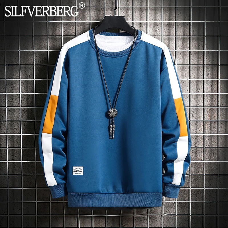 2022 Fashion Harajuku Sweatshirts Men Spring Autumn New 6 Color Hoodie