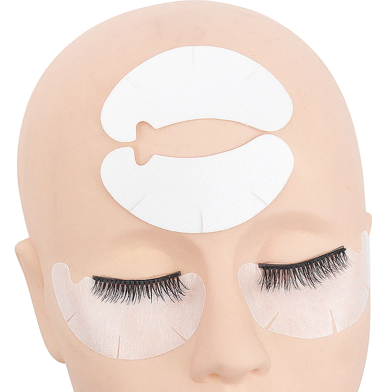 Eyelash Patches Eyelash Patch Eyelash Extension Tape Eyelash Pads Eyelash Accessories Eyelash Extension Supplies 50 Pairs Eyelash Extension Hydrogel Patches Grafting Eyelashes U Shaped Gel Eye Pads