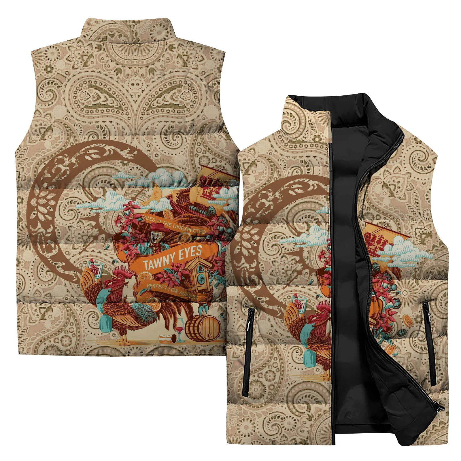 thumbnail image 1 of Chaquetas de estilo japonés para hombre, abrigo cálido de invierno para hombre, chaleco ligero con calefacción para hombre, chaleco moderno y asequible a prueba de viento frío, ropa para hombre, 1 of 5