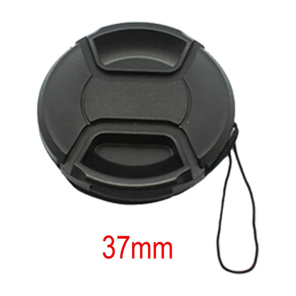Lens Cap Cover Holder 49/52/55/58/62/67/72/77/82mm Center Pinch Snap-on Cap Cover For All Camera Lens