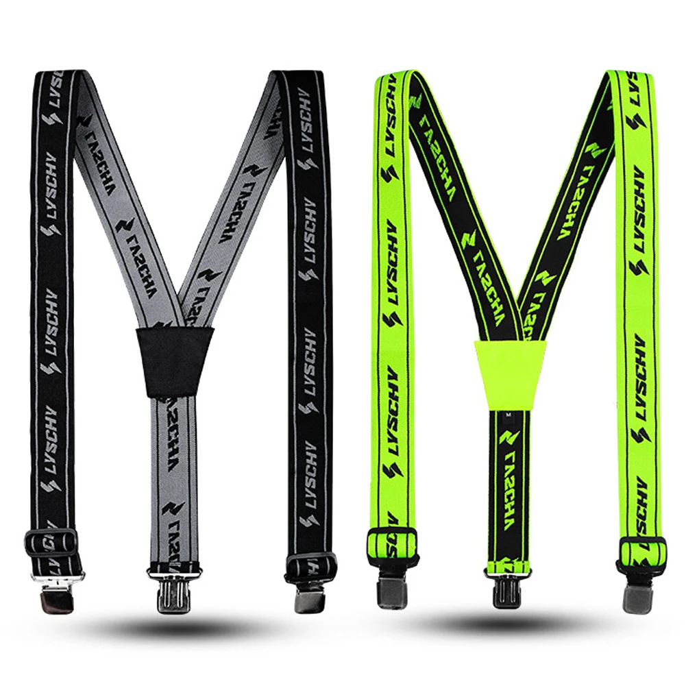 오토바이 레이싱 팬츠 스노우 젯 의류 부품 L 브랜드 새 상품 헤비 듀티 브레이스 팬츠 서스펜더 조절 가능한 Y 백 서스펜더 스트랩