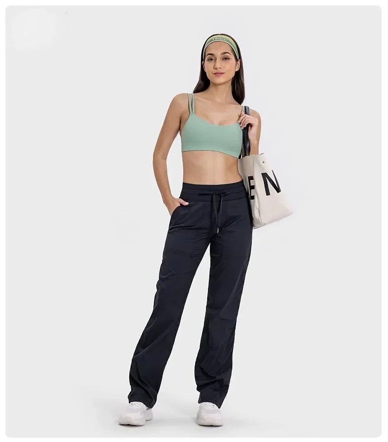 Lksd Vantage Sports Bra Women Buttery-soft Comfort Flat Straps Bonded Seams Fixed Padded Bras With Reflective LSKD Logo
