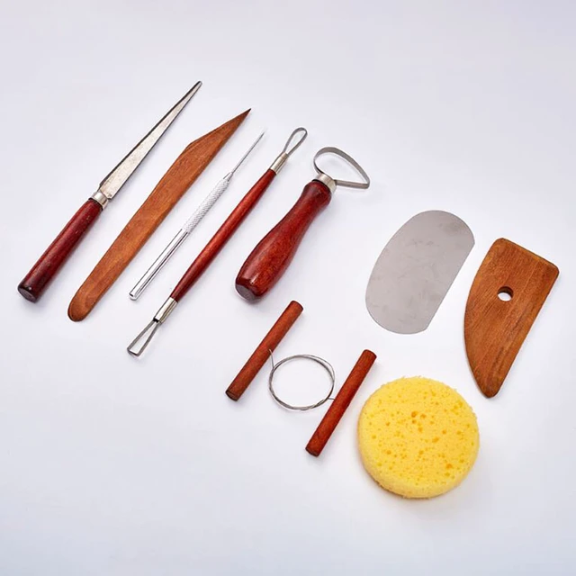 Clay Tools Set Sculpting Kit Sculpt Smoothing Wax Carving Pottery Ceramic  Tools Polymer Shapers Modeling Carved Tool Sculpture - AliExpress