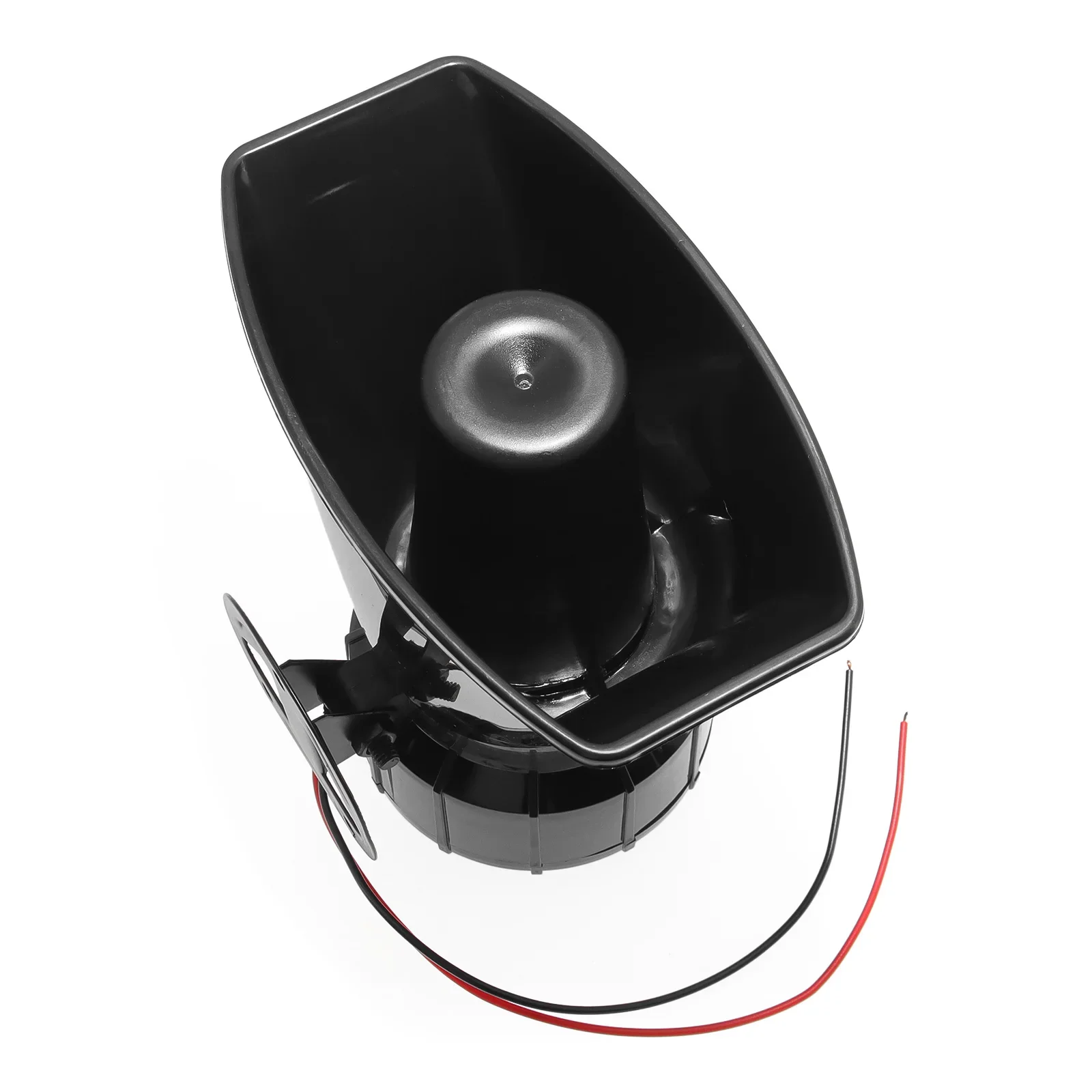 Multi-Tone 7-Sound 130dB Car Warning Alarm Horn - Wireless Electronic Siren Loudspeaker 12V 100W