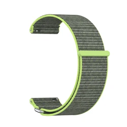 Universal 24mm Braided Band - Premium Smartwatch Replacement Accessory - 24mm Universal (B - Lime)