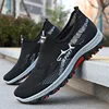 Spring and Autumn New Men's Shoes Flat Casual Shoes Polyurethane Soft Bottom Sports Breathable Mesh Sports Shoes Men 5