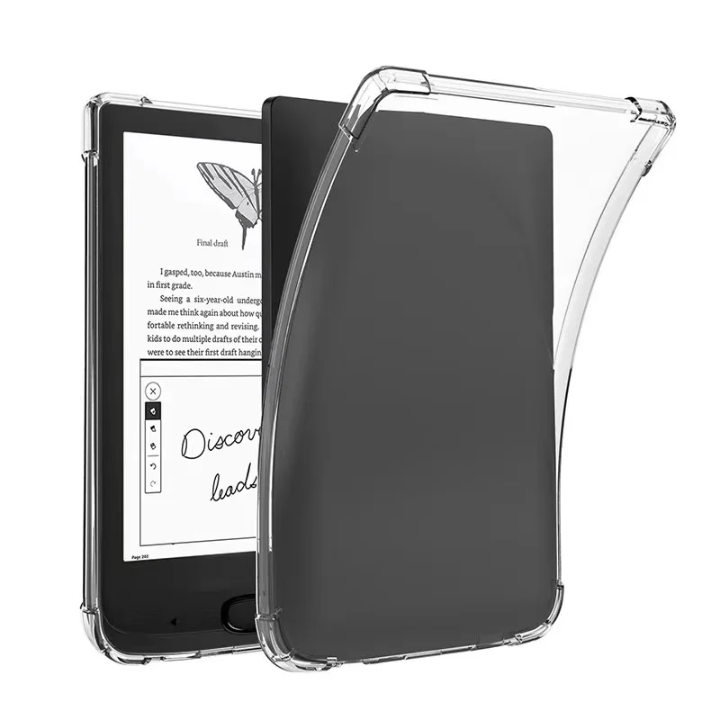 Slim Shockproof  with Enhanced Airbag Protection - Clear TPU Back Cover