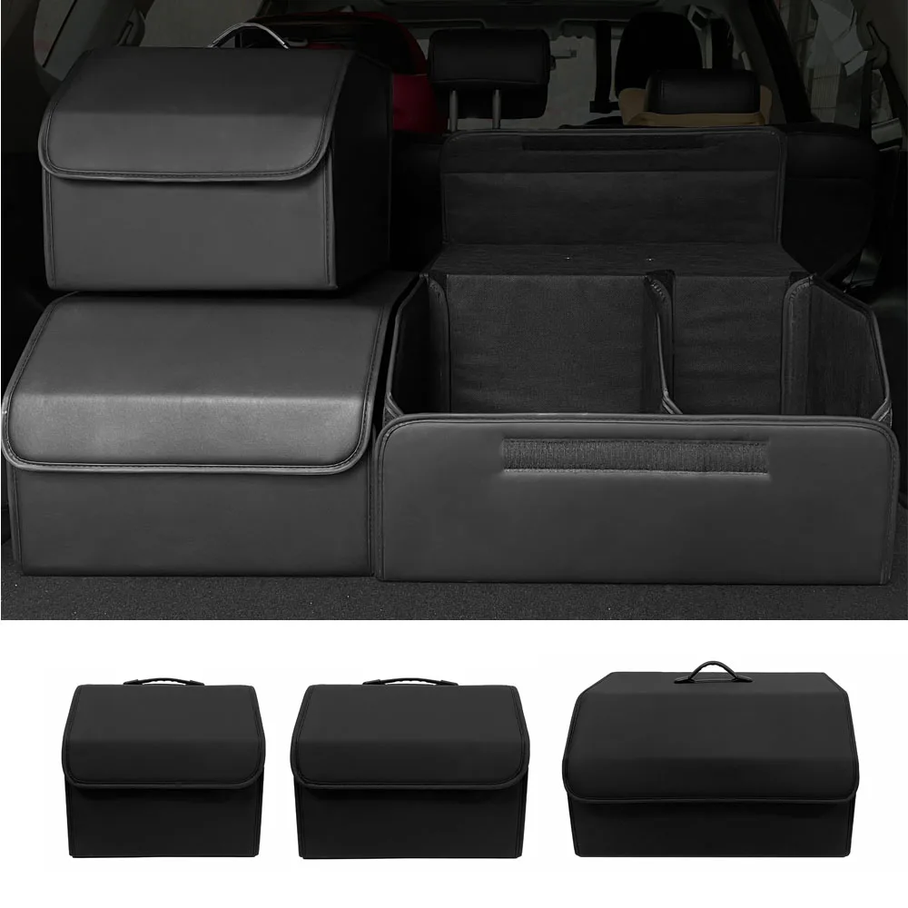 Folding Car Trunk Storage Organizer Box Portable Car Box Stowing Tidying Car Sundries Storage