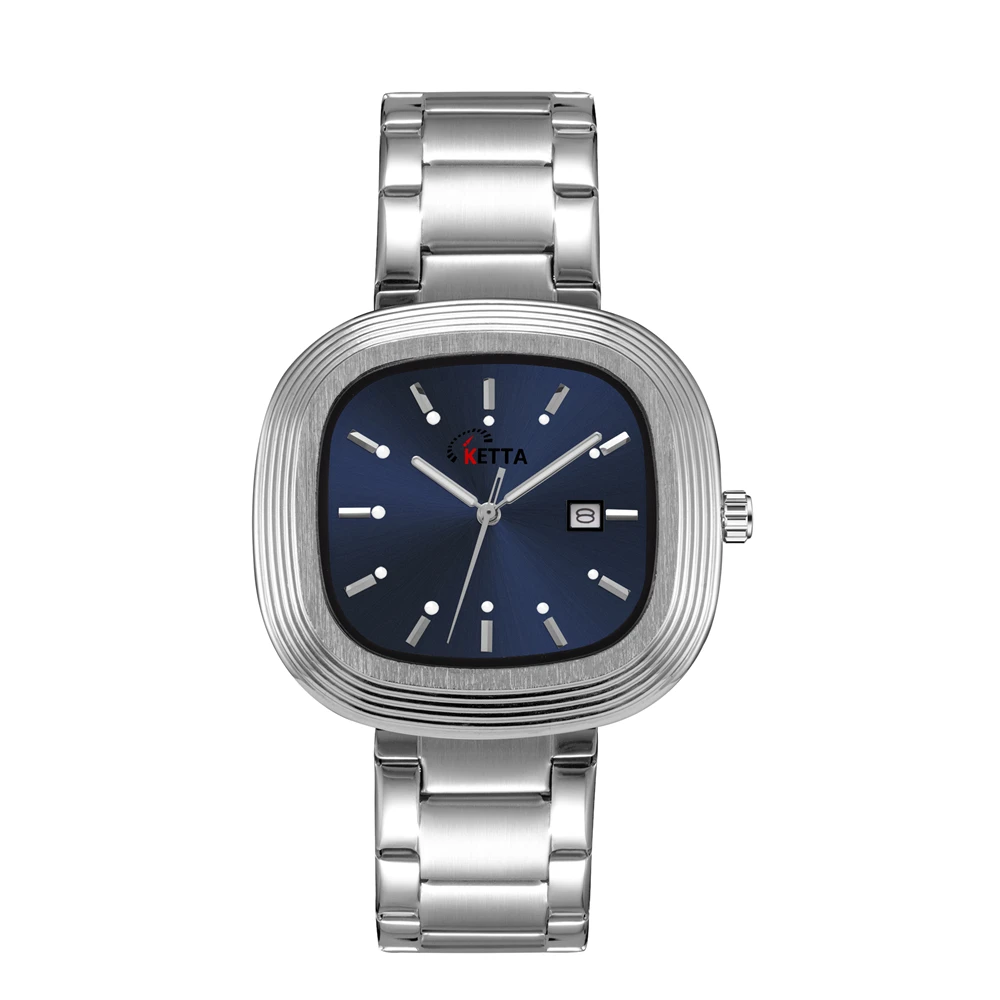 KETTA موضة جديدة ساعات ترفيهية للرجل مضيئة التقويم...