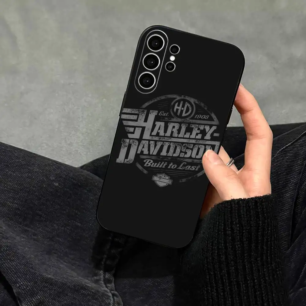 Harley-Davidson Soft Silicone Black Phone Case