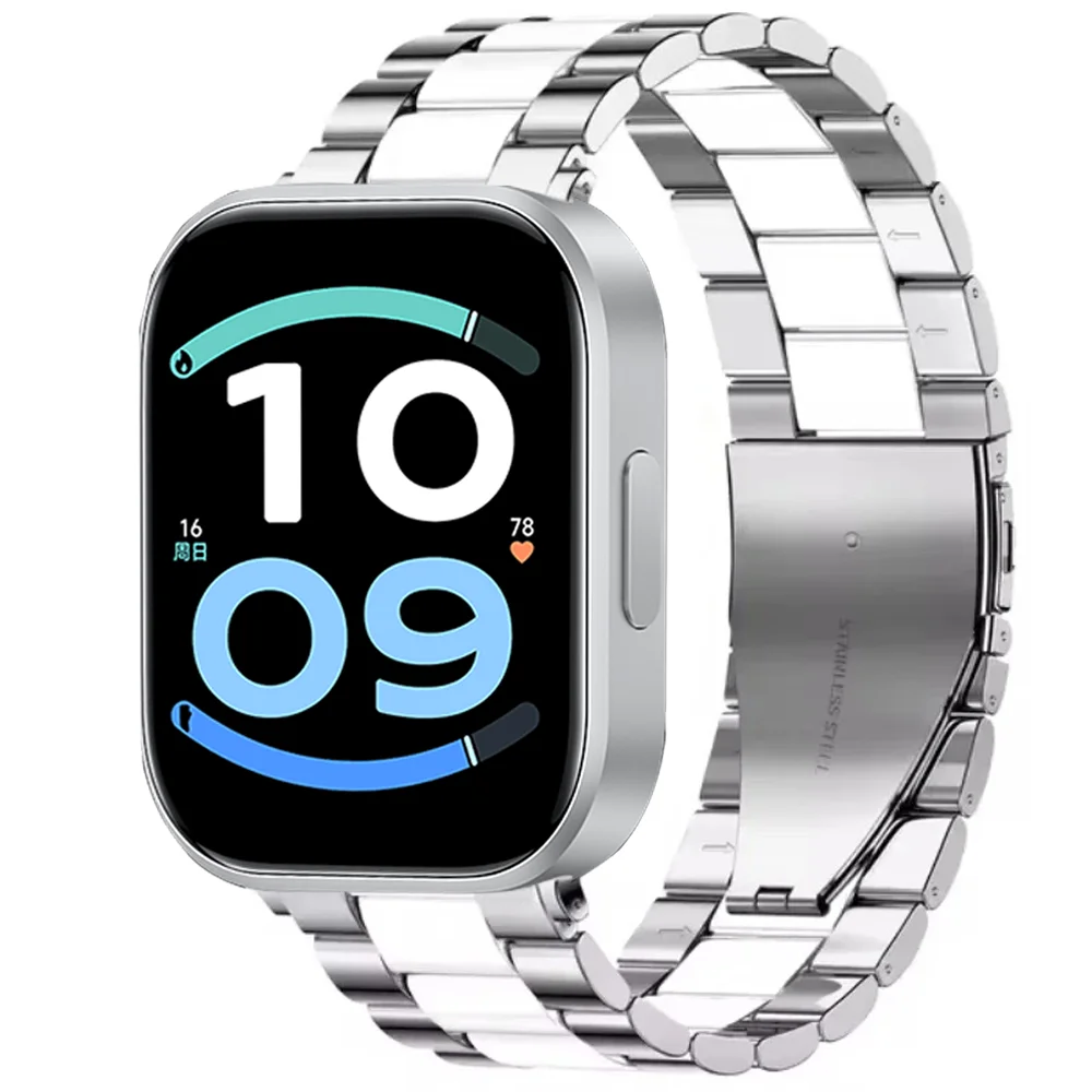 Premium Stainless Steel Band - High-End Metal Bracelet Wristband