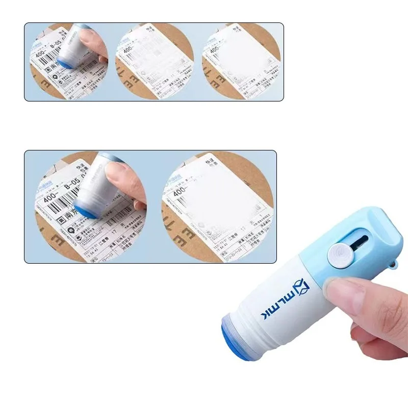2-in-1 Cute Cat Paw Parcel Box Opener Knife and Thermal Paper Privacy Protector Correction Tool for Express Delivery