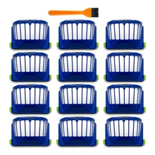 

12-Piece Replacement Filter Parts Kit For Irobot Roomba 500 600 Series 536 550 614 620 630 650 655 660 665 671 680 690